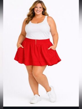 🇺🇸Flowy Mini Skirt K-Kool